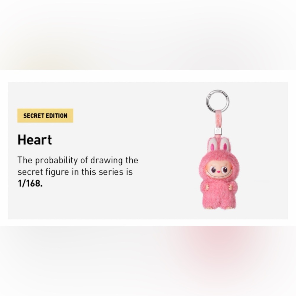 POP MART Pin For Love 🩷 secret labubu